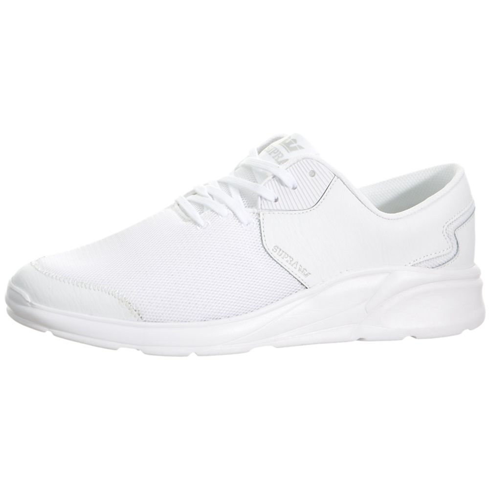 Chaussures Running Supra Noiz Blanche White Homme | SVK-04283884